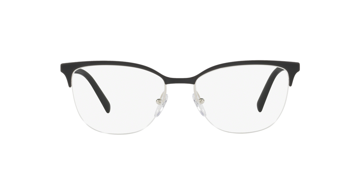 Prada PR 53VV Top Black/Silver 1AB1O1 three-quarter view