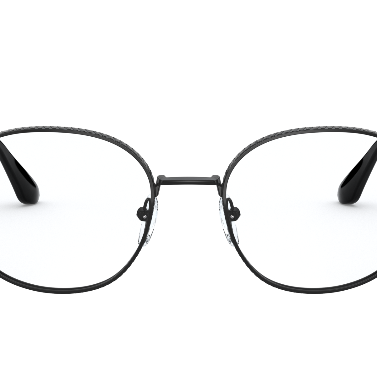 Prada PR 53WV Black 1AB1O1 three-quarter view