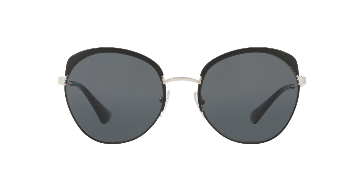 Prada PR 54SS Black 7AX5Z1 three-quarter view