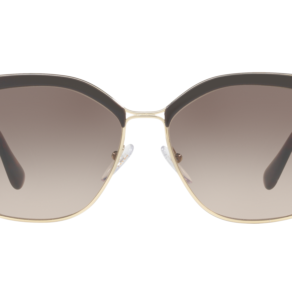Prada PR 56TS Brown/Pale Gold DHO3D0 front view