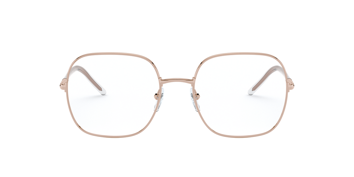 Prada PR 56WV Pink Gold SVF1O1 three-quarter view