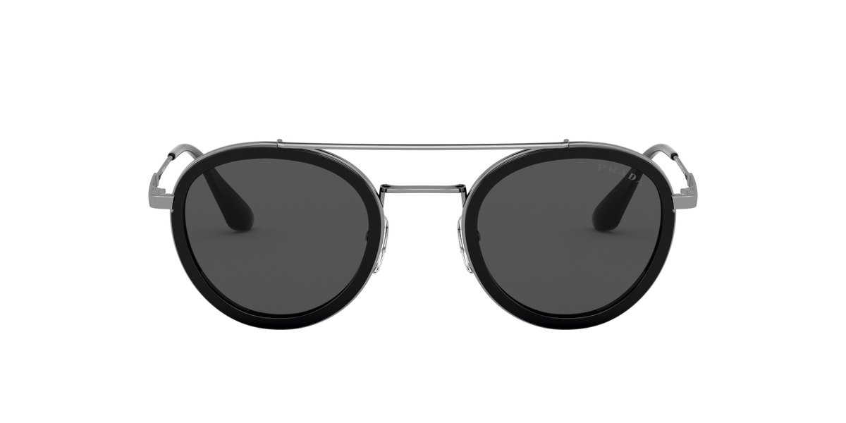 Prada PR 56XS Black/Gunmetal M4Y5S0 front view