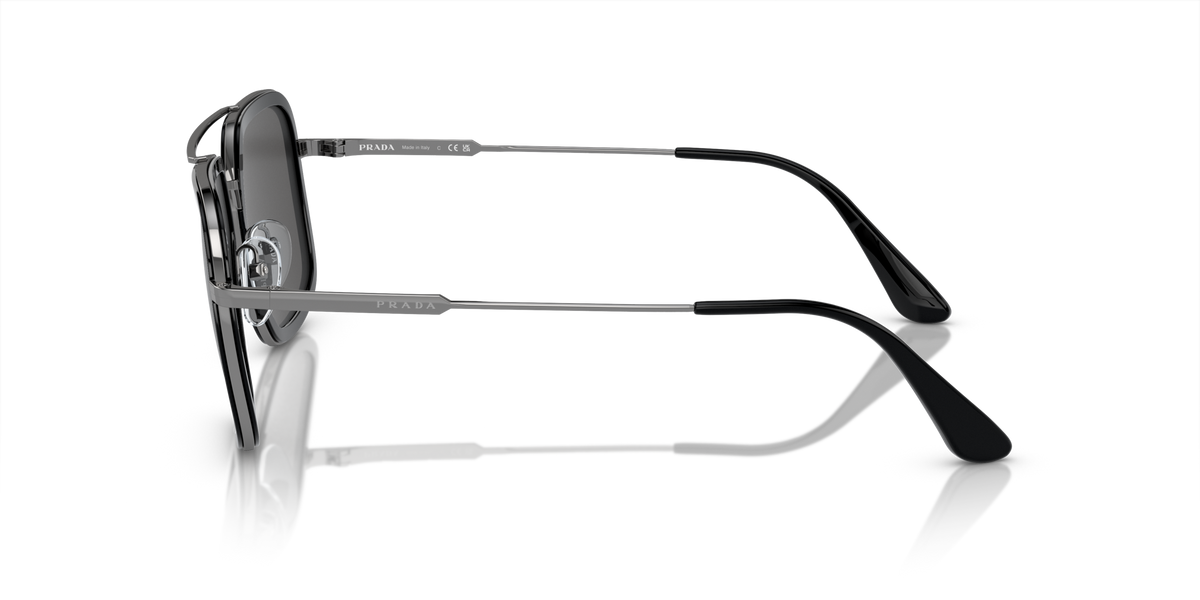 Prada PR 57XS Black M4Y5S0 side view