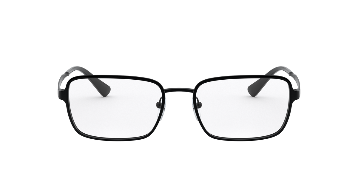 Prada PR 57XV Black 1AB1O1 three-quarter view