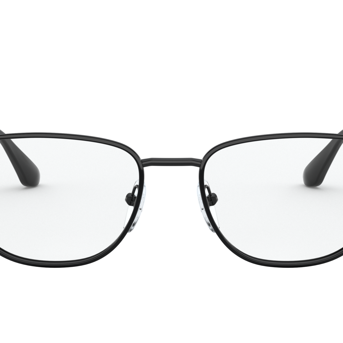 Prada PR 58XV Black 1AB1O1 three-quarter view