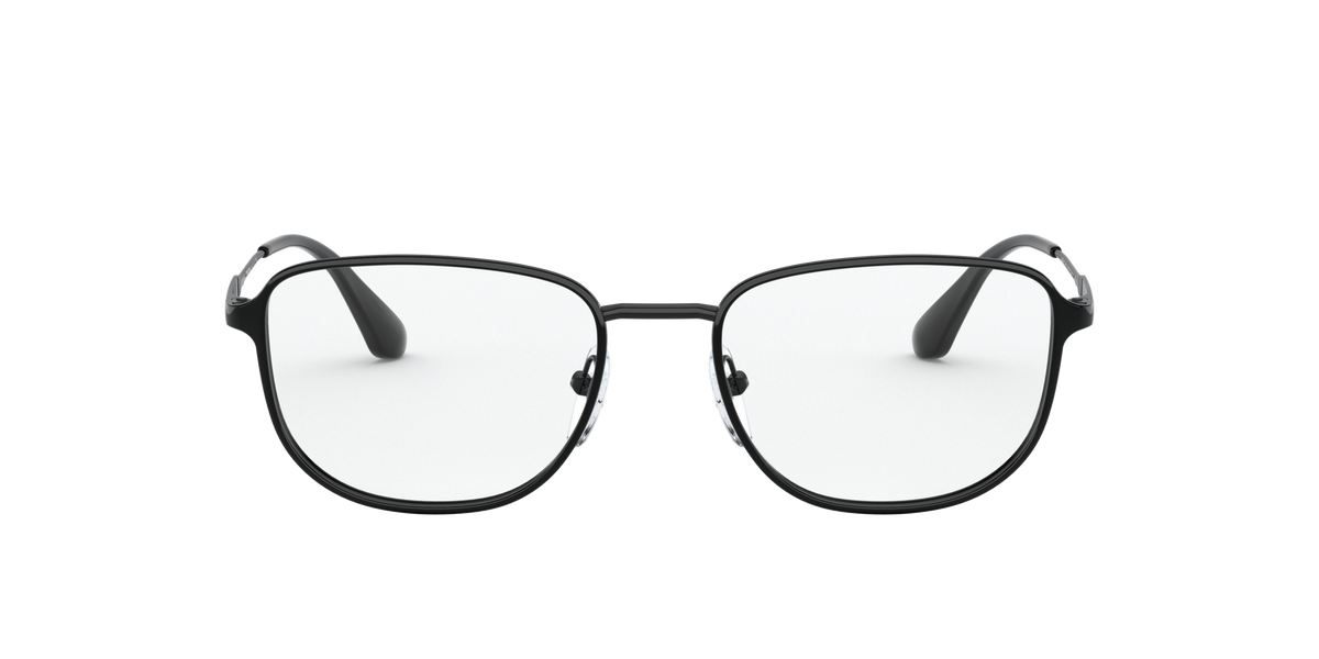 Prada PR 58XV Black 1AB1O1 three-quarter view