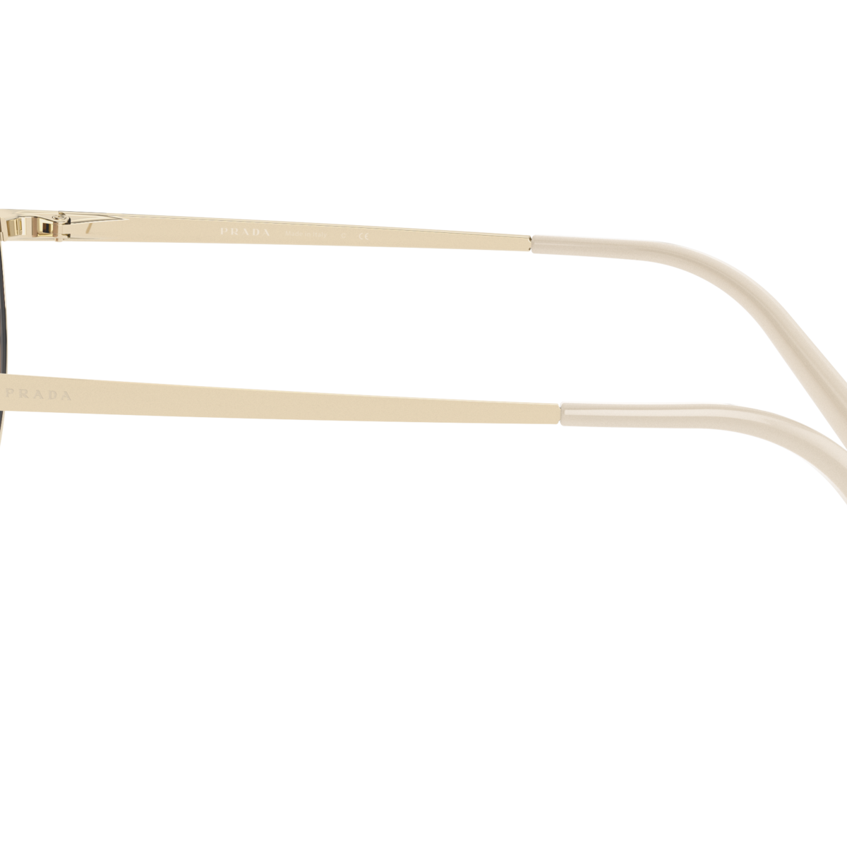 Prada PR 59XS Pale Gold/Matte Pink 07B4K0 side view