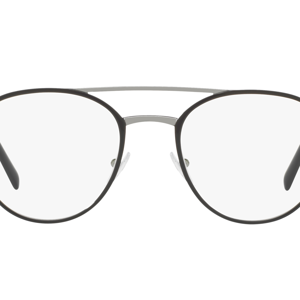 Prada PR 60TV Black 1AB1O1 three-quarter view