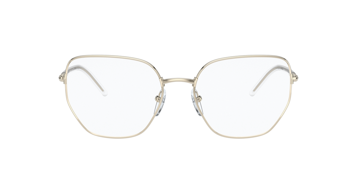 Prada PR 60WV Pale Gold ZVN1O1 three-quarter view
