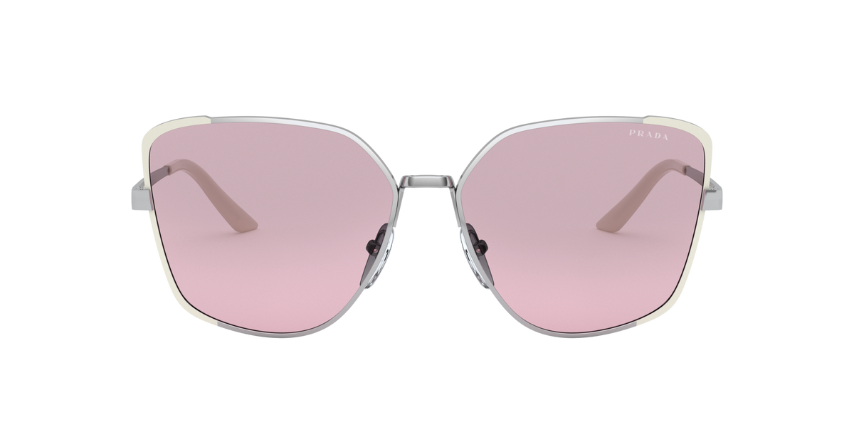 Prada PR 60XS Silver/Ivory 08B4W1 front view
