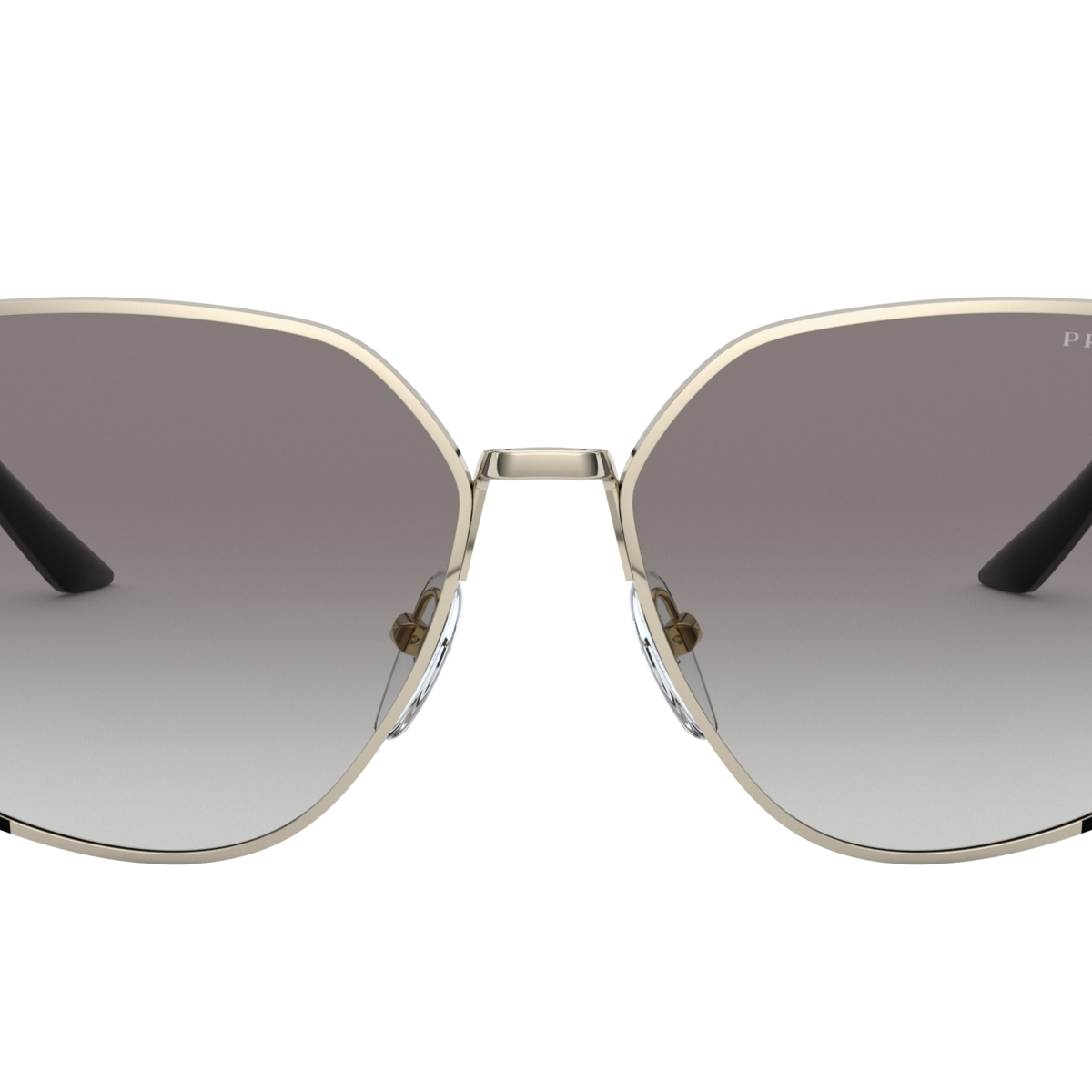 Prada PR 60XS Pale Gold/Black AAV0A7 front view