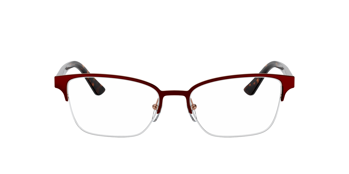Prada PR 61XV Brown 3311O1 three-quarter view