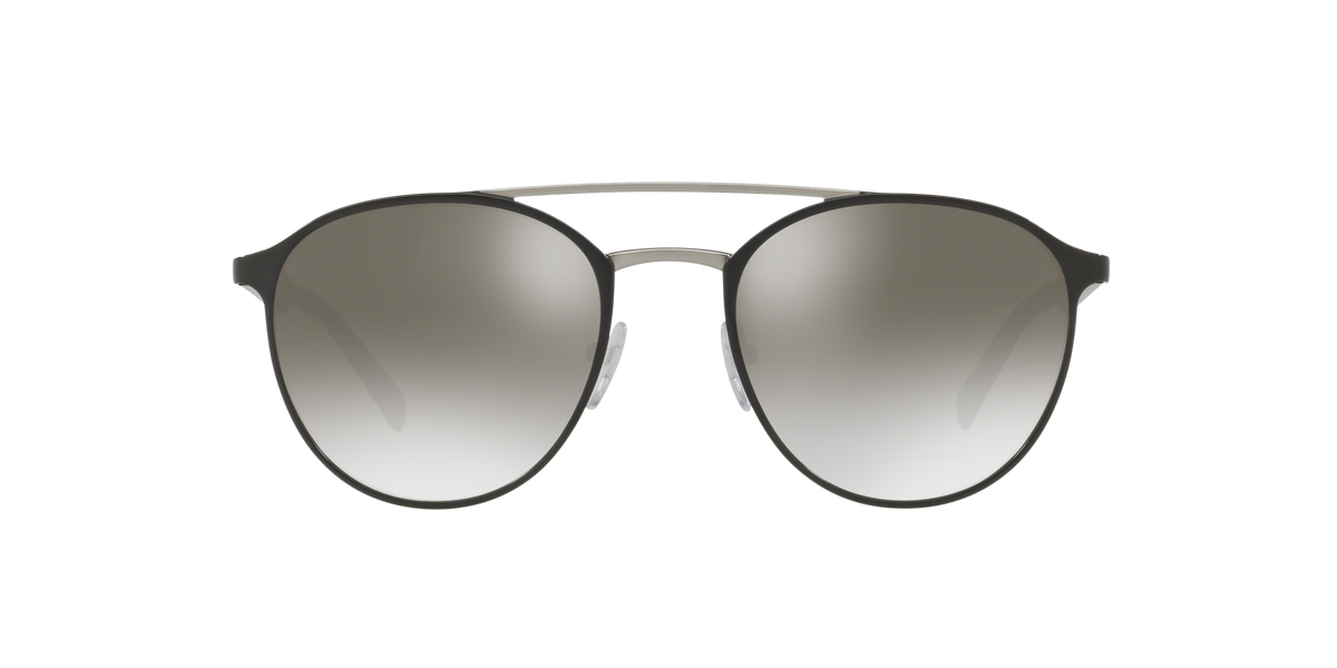 Prada PR 62TS Black/Gunmetal 1AB4S1 three-quarter view