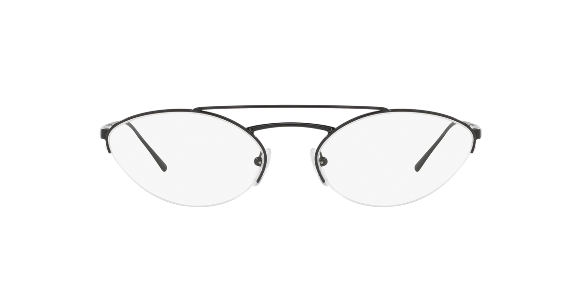 Prada PR 62VV Black 1AB1O1 three-quarter view