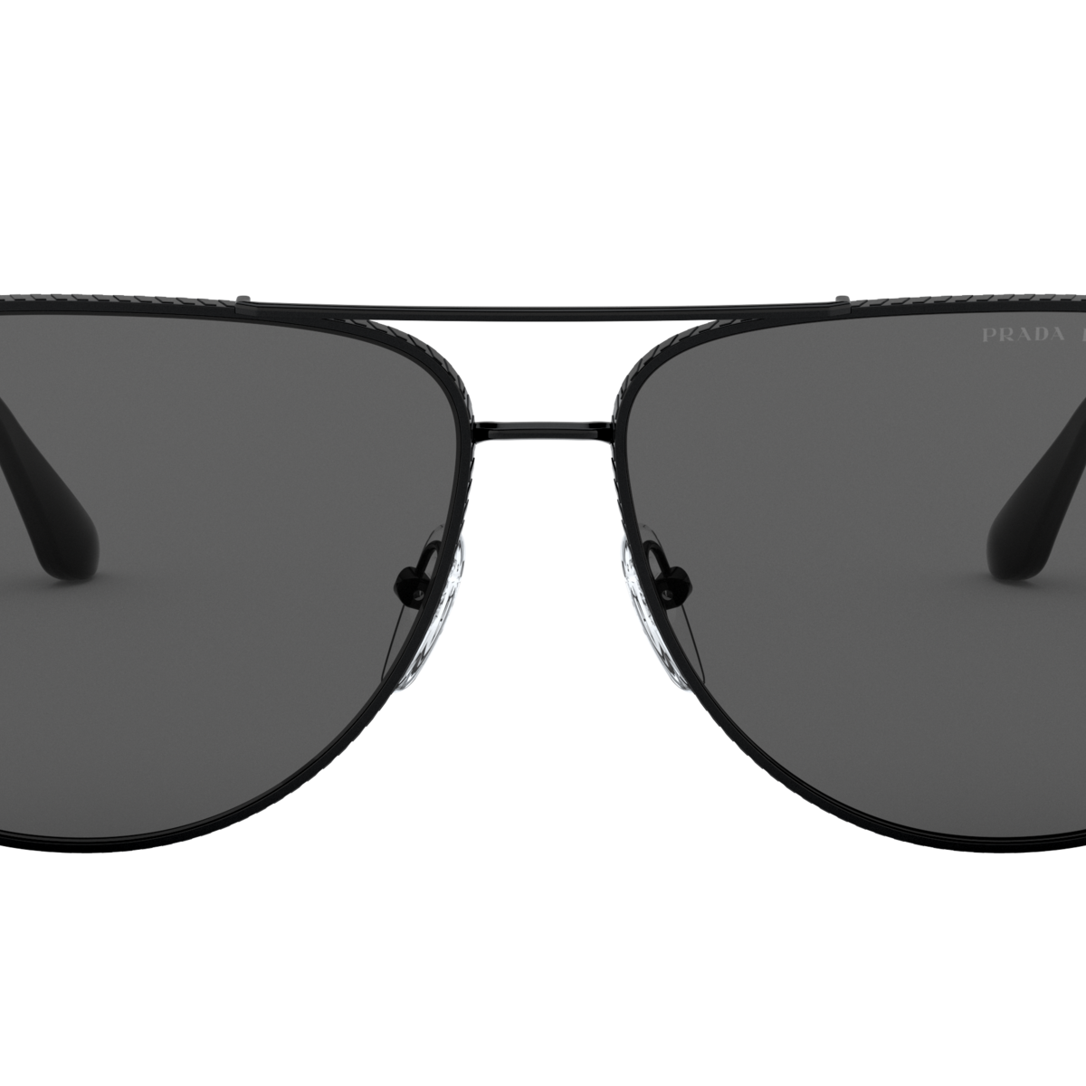 Prada PR 63XS Black 1AB08G front view