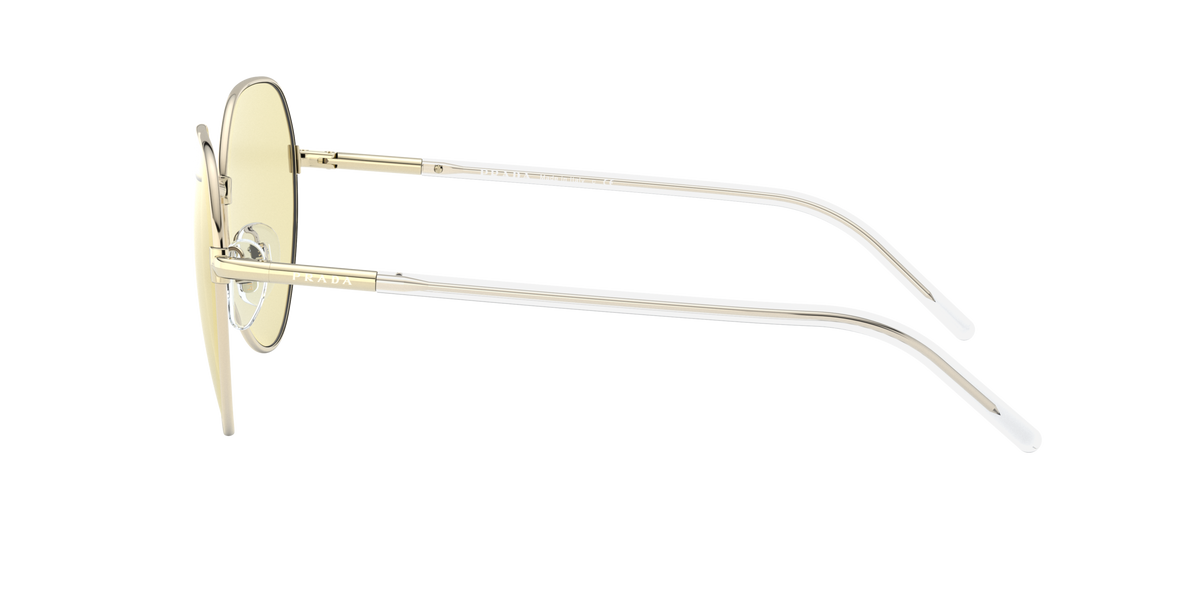 Prada PR 65XS Pale Gold ZVN01F side view