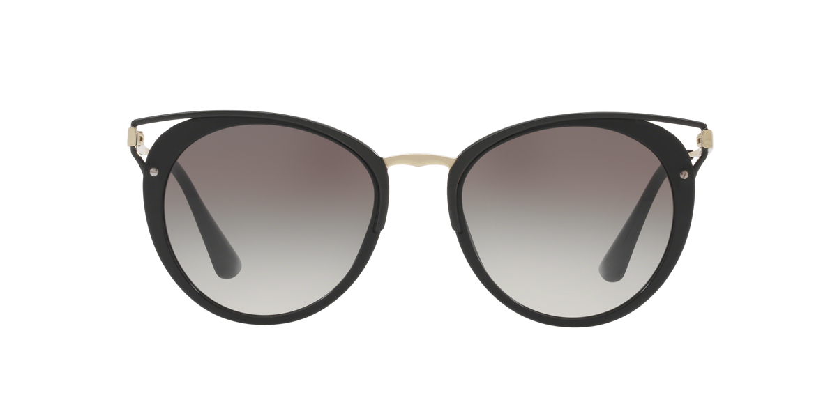 Prada PR 66TS Black 1AB0A7 three-quarter view