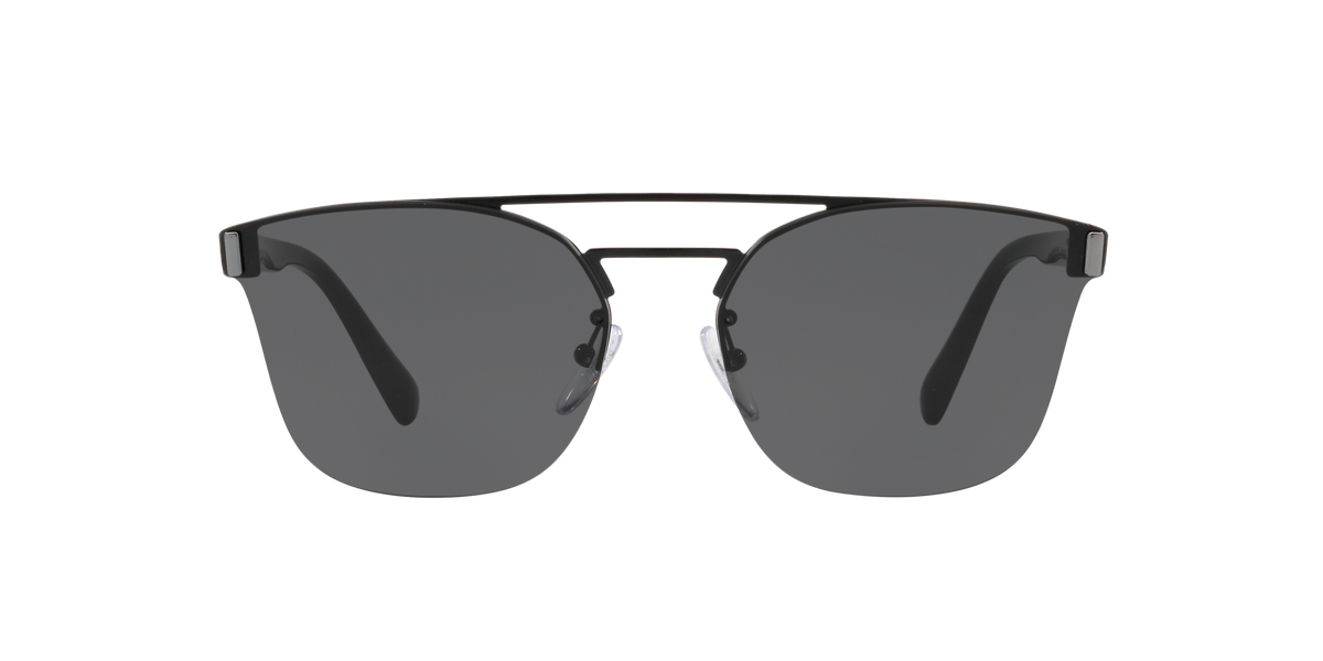 Prada PR 67TS Black 1AB5S0 three-quarter view