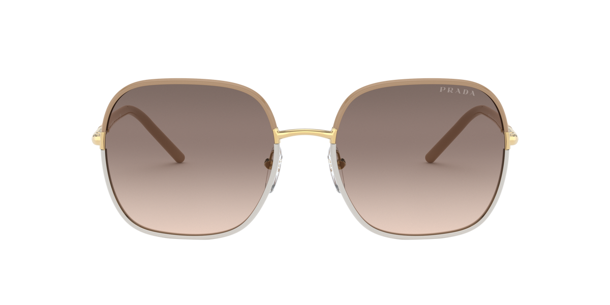 Prada PR 67XS 09G3D0 Beige, front view