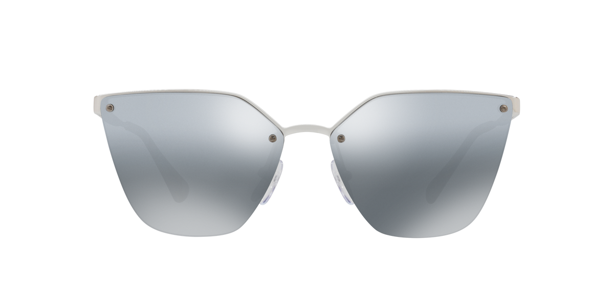 Prada PR 68TS Silver 1BC2F2 three-quarter view