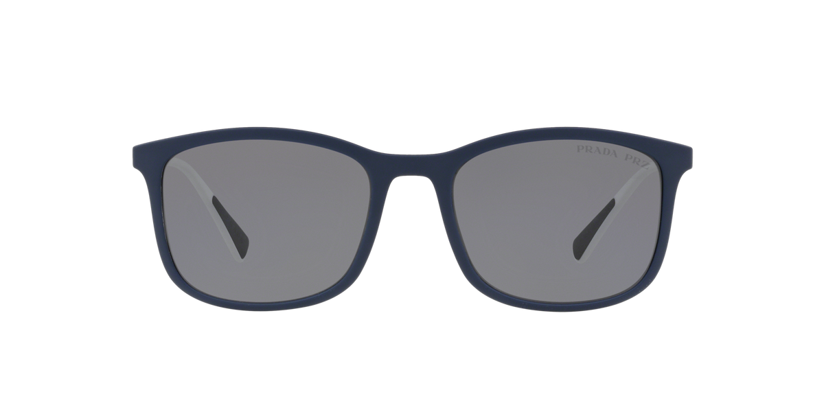 Prada Linea Rossa PS 01TS Blue Rubber 288255 front view