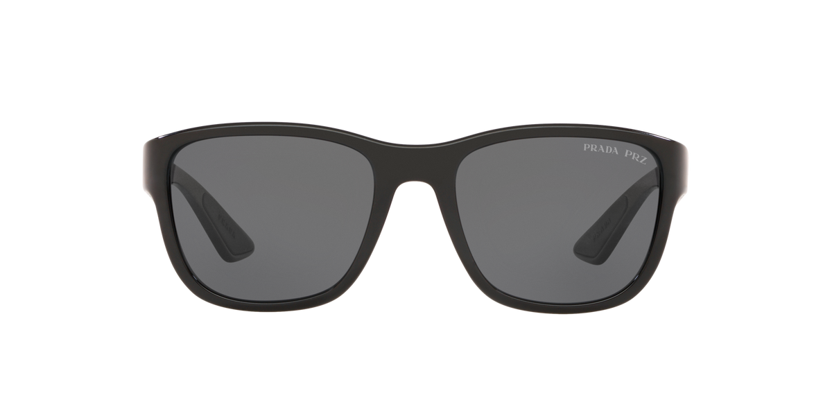 Prada Linea Rossa PS 01US Black 1AB5Z1 front view