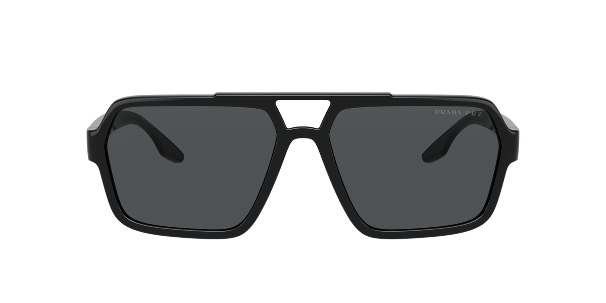 Prada Linea Rossa PS 01XS Black 1AB02G front view