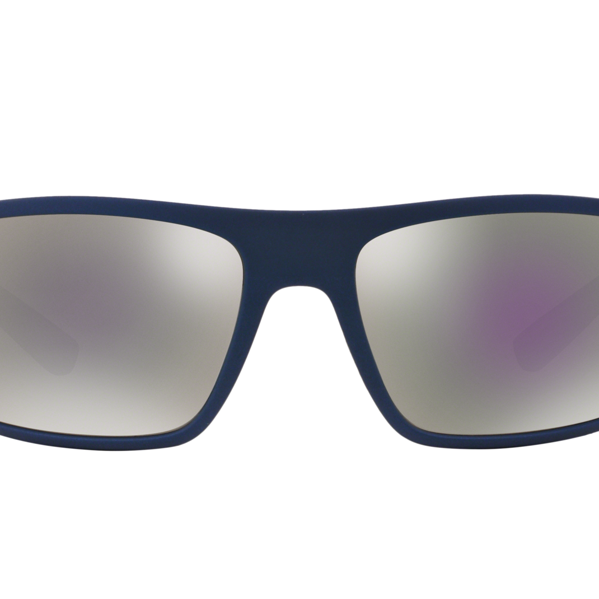 Prada Linea Rossa PS 02QS Shot Blue Rubber UAX2E2 three-quarter view
