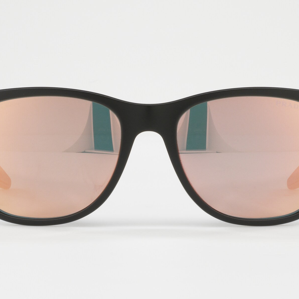 Prada Linea Rossa PS 03OS Military Green Demi Shiny ROS2D2 three-quarter view