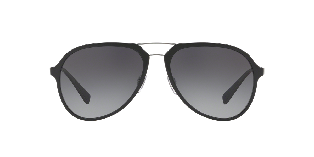 Prada Linea Rossa PS 05RS Black 1AB5W1 three-quarter view