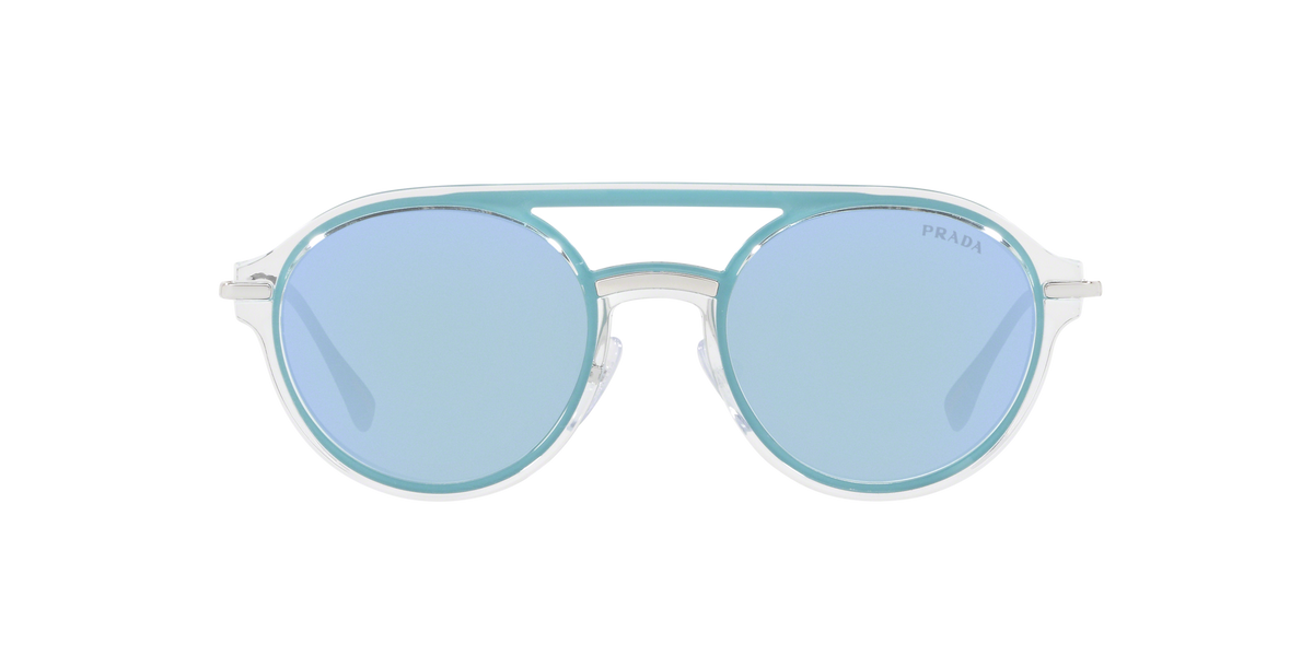 Prada Linea Rossa PS 05TS Azure 0P85Q0 three-quarter view