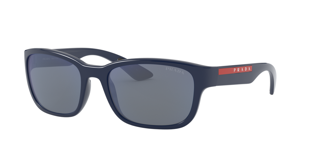 Prada Linea Rossa PS 05VS Blue MAB387 three-quarter view