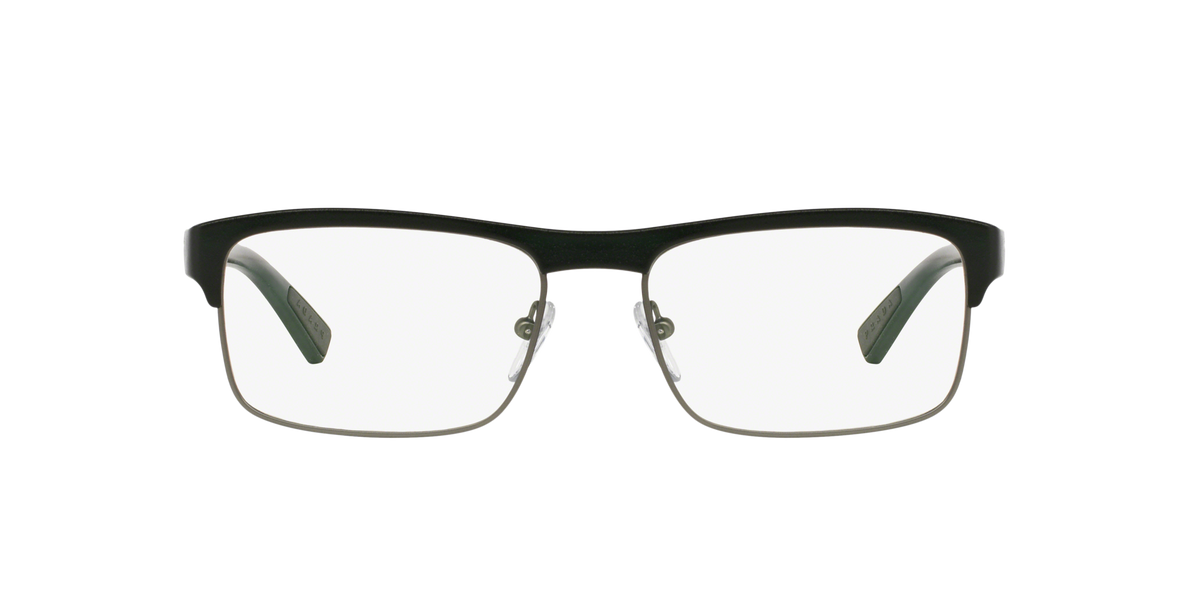 Prada Linea Rossa PS 06FV Green Rubber UAQ1O1 three-quarter view