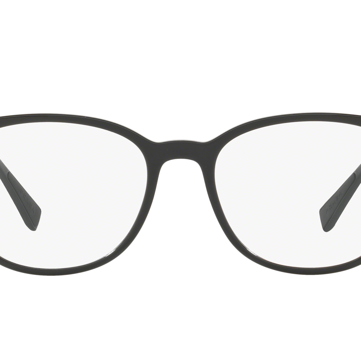 Prada Linea Rossa PS 07LV Black 1AB1O1 three-quarter view