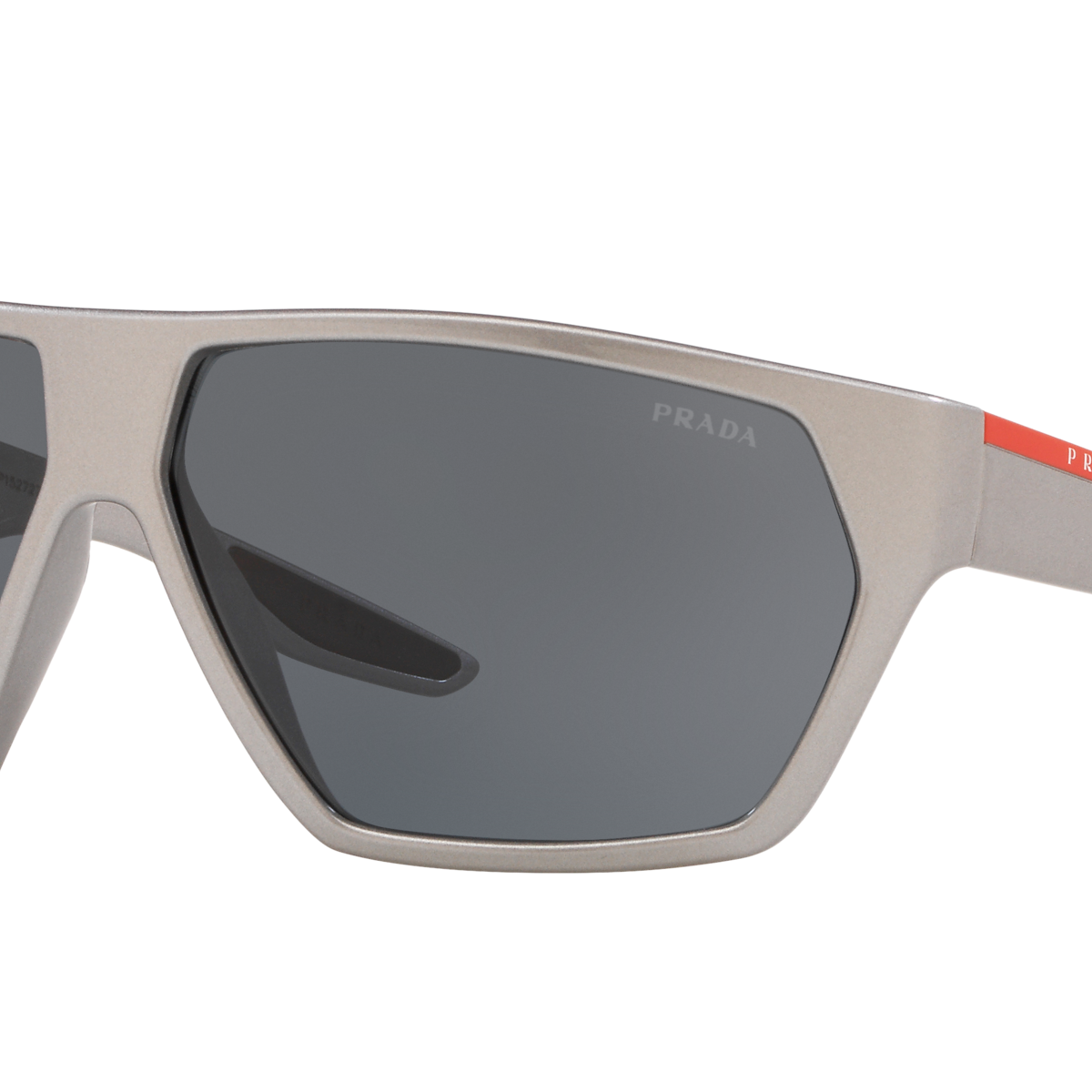 Prada Linea Rossa PS 08US Grey 09E2K1 three-quarter view