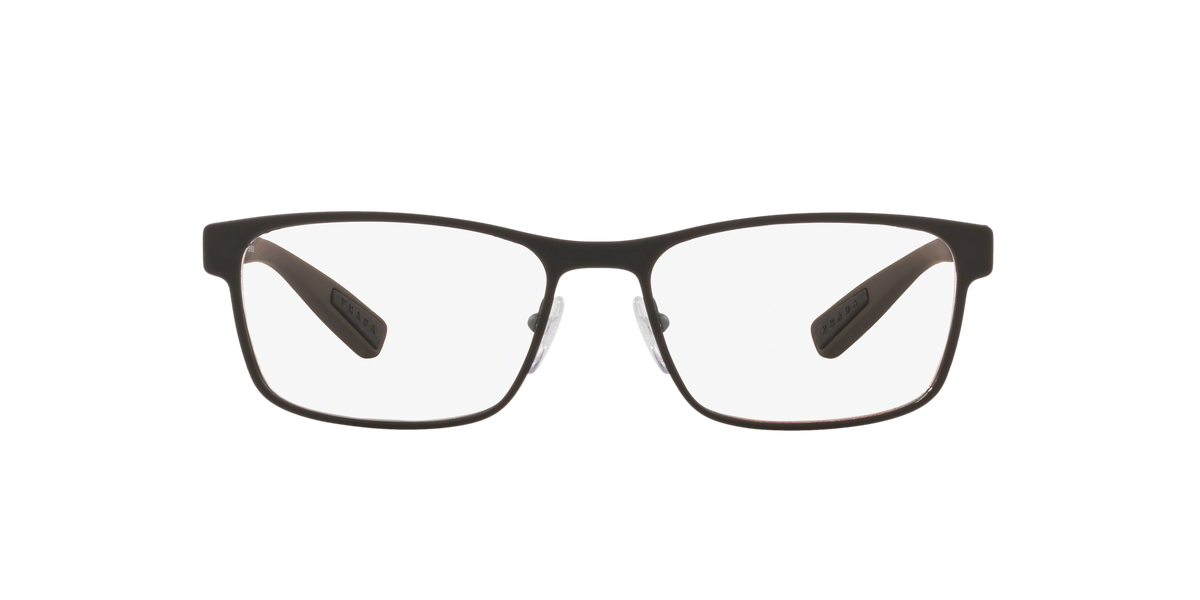 Prada Linea Rossa PS 50GV Brown Rubber VYY1O1 three-quarter view