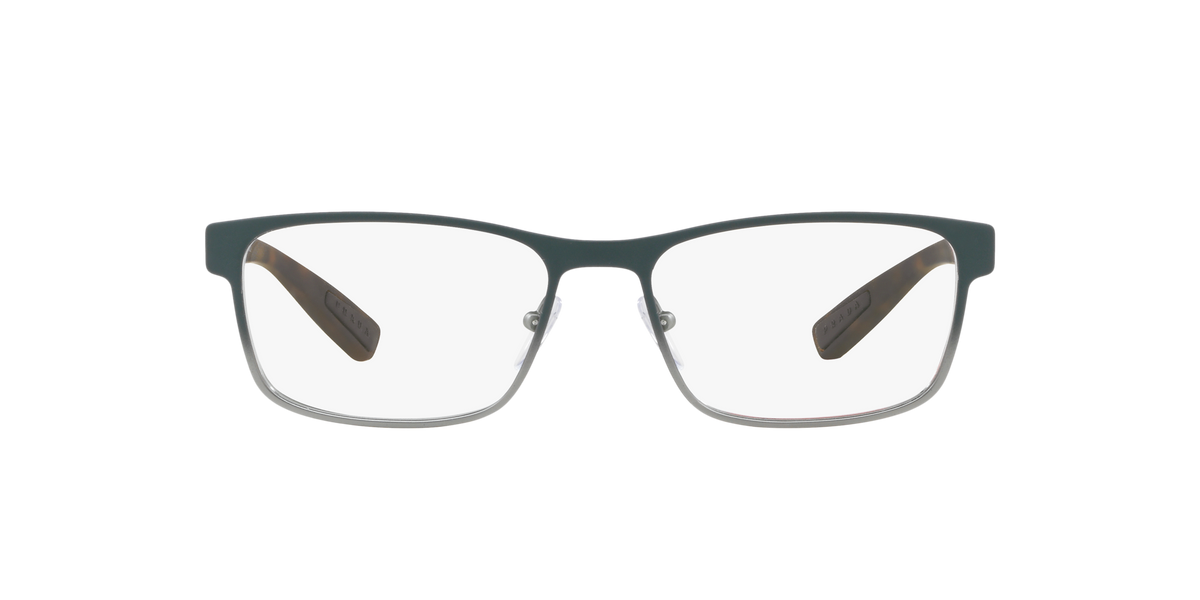 Prada Linea Rossa PS 50GV Green Gradient YC21O1 three-quarter view