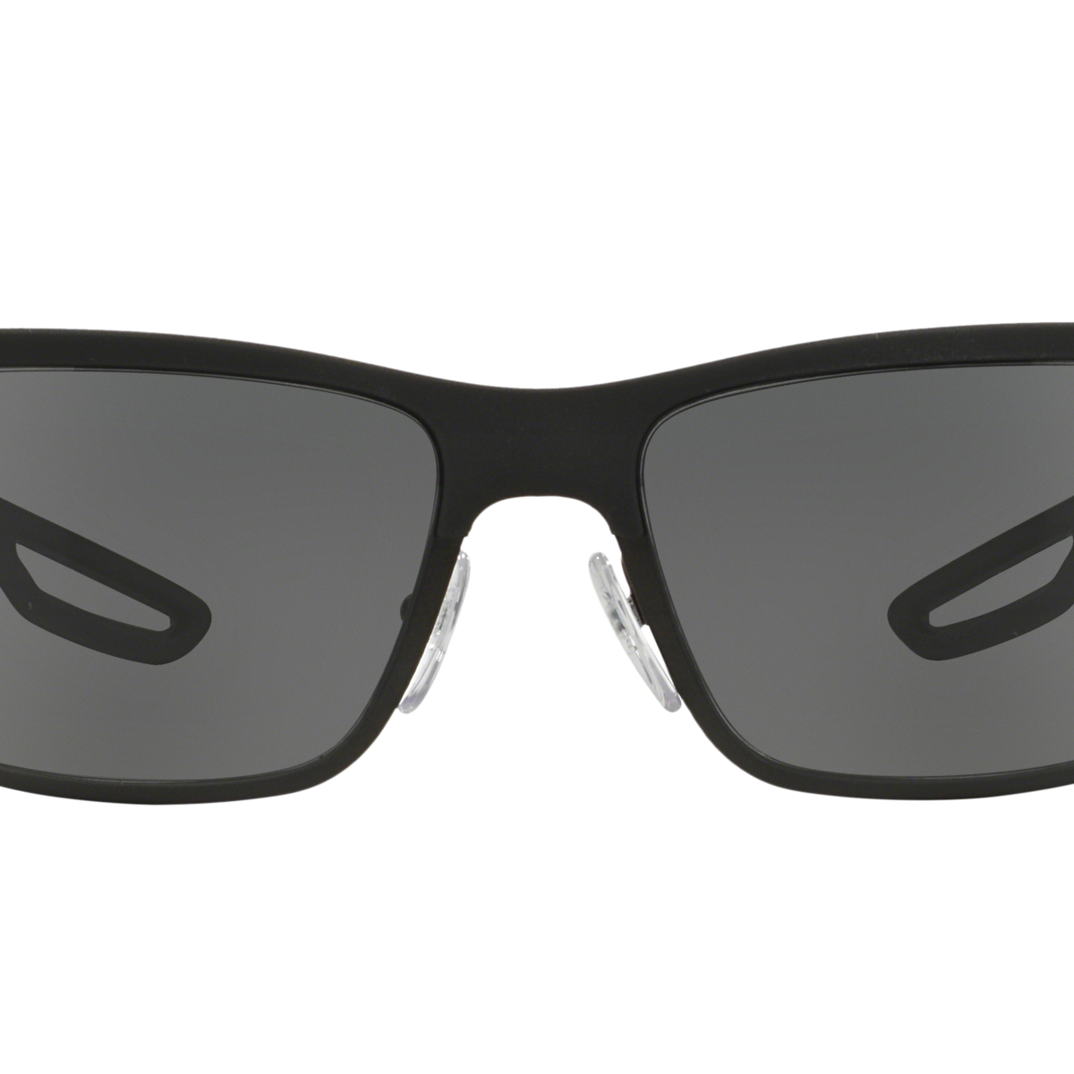 Prada Linea Rossa PS 50QS Black Rubber/Matte Black DG01A1 three-quarter view