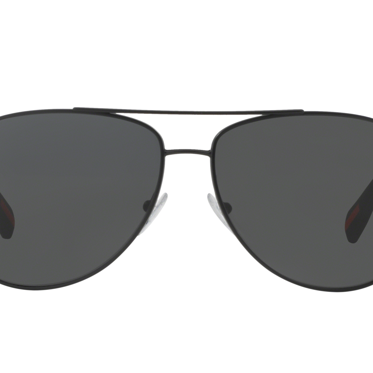 Prada Linea Rossa PS 51OS Black Demi Shiny 1BO1A1 three-quarter view