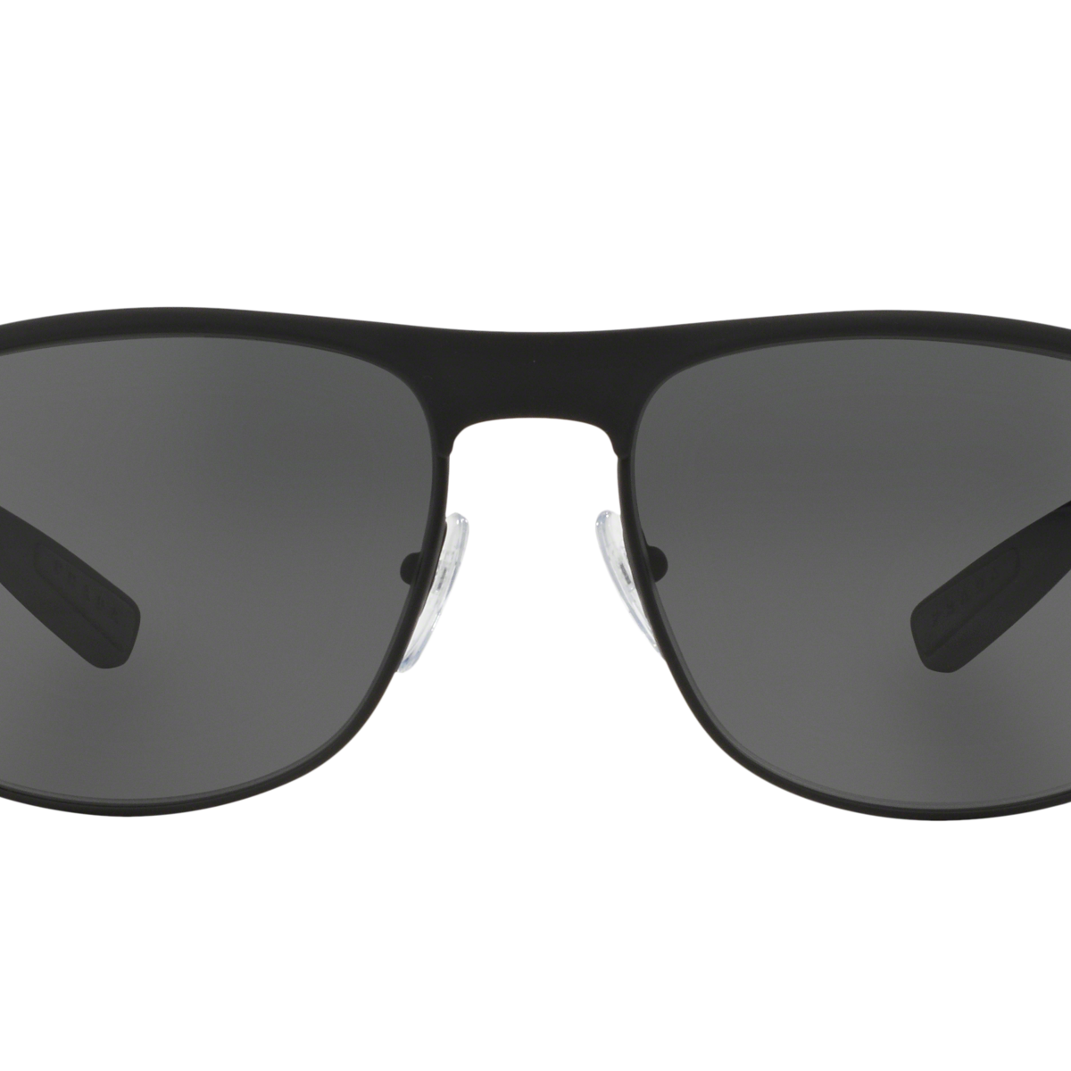 Prada Linea Rossa PS 51QS Black Rubber DG01A1 three-quarter view