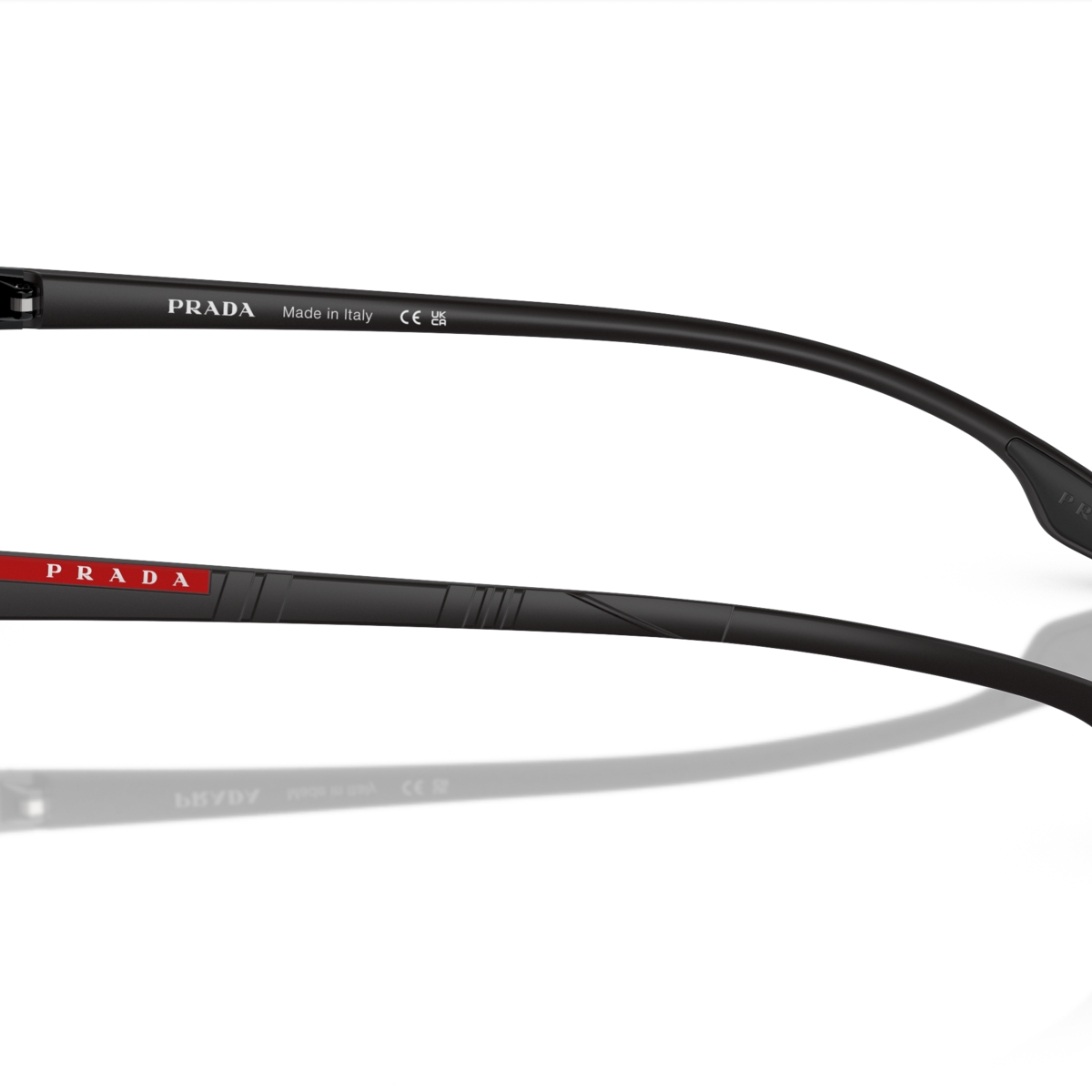 Prada Linea Rossa PS 51US Black 1AB5S0 side view