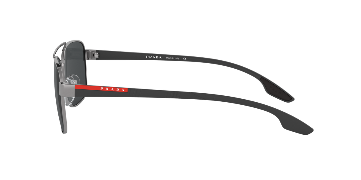 Prada Linea Rossa PS 51US Gunmetal 5AV5Z1 side view