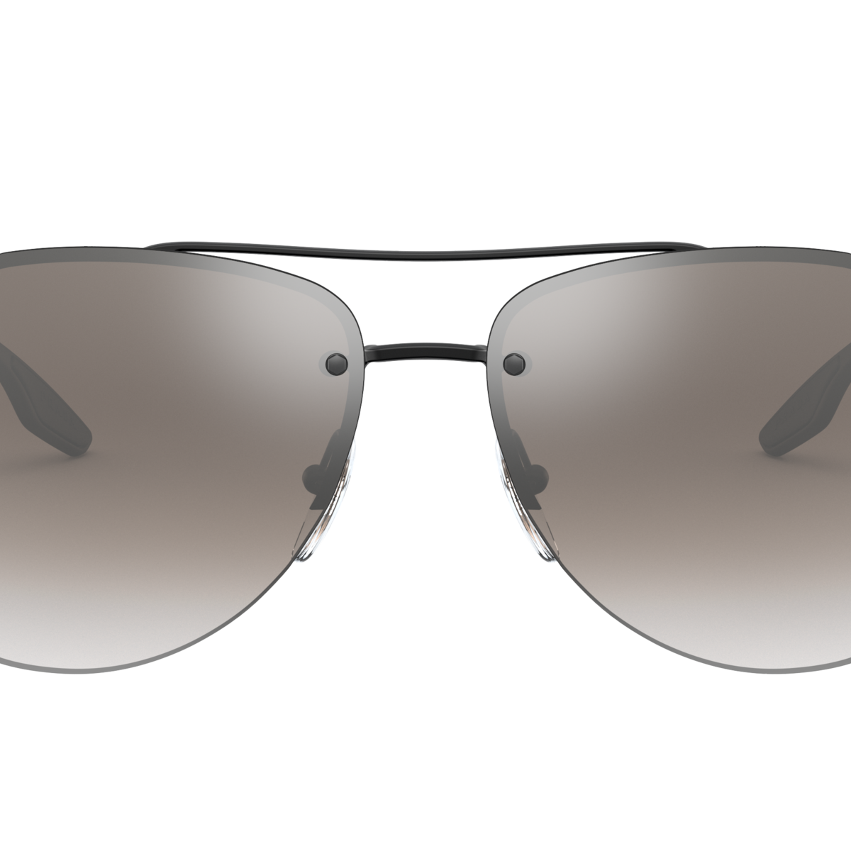 Prada Linea Rossa PS 52VS Matte Black 1BO5O0 three-quarter view