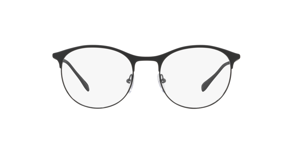 Prada Linea Rossa PS 53IV Black Rubber DG01O1 three-quarter view