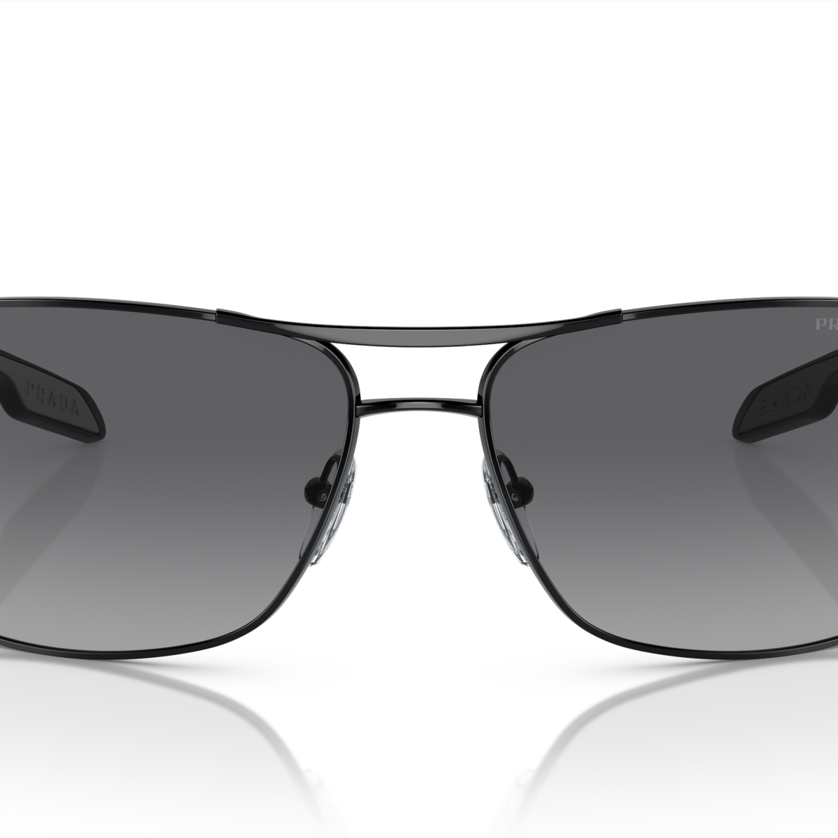 Prada Linea Rossa PS 53NS Black 7AX5W1 front view