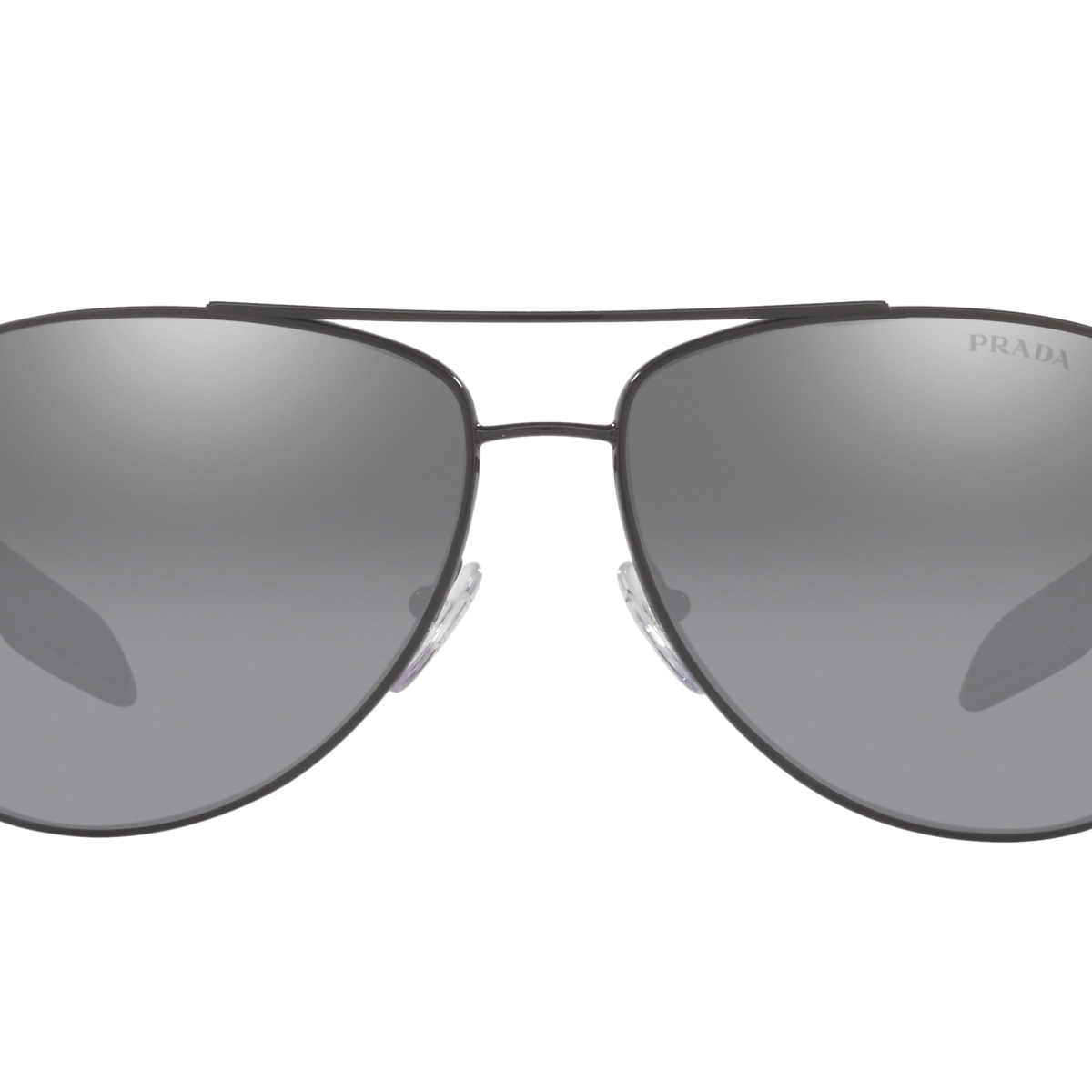 Prada Linea Rossa PS 53PS Black 1AB2F2 front view