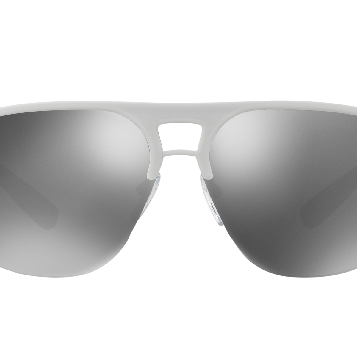 Prada Linea Rossa PS 53QS White Rubber TWK7W1 three-quarter view