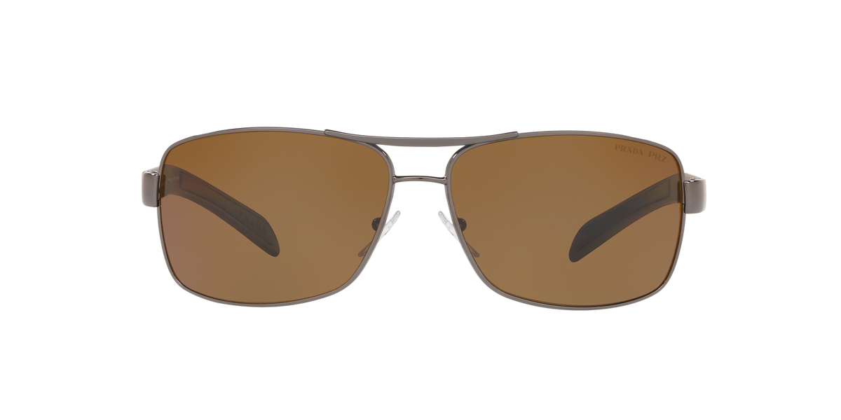 Prada Linea Rossa PS 54IS Gunmetal 5AV5Y1 front view