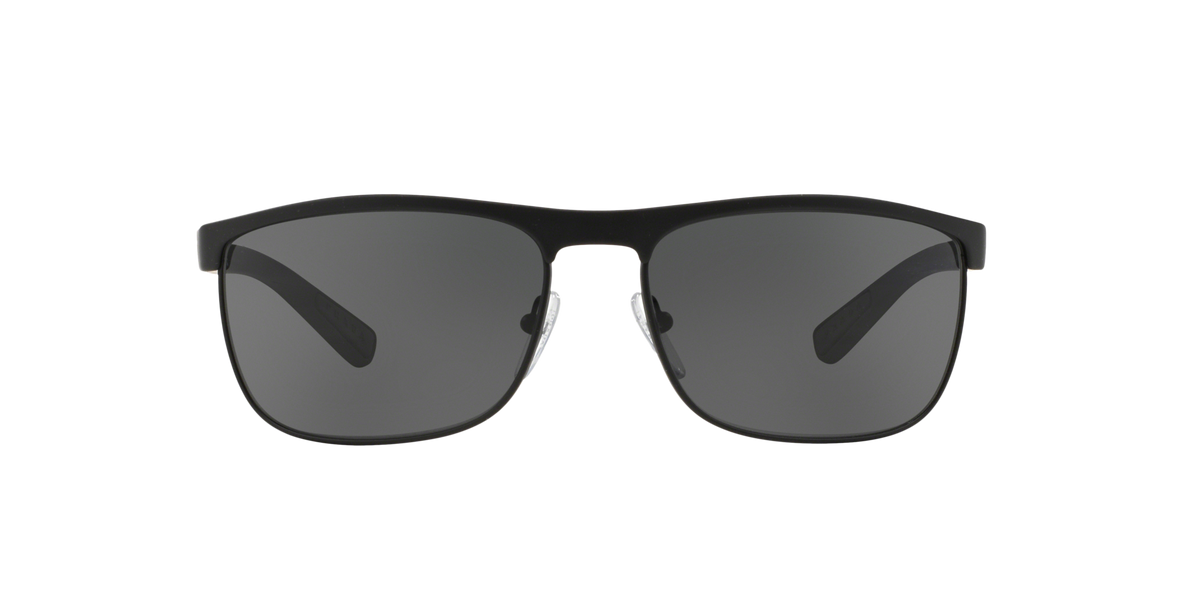 Prada Linea Rossa PS 54QS Black Rubber DG01A1 three-quarter view