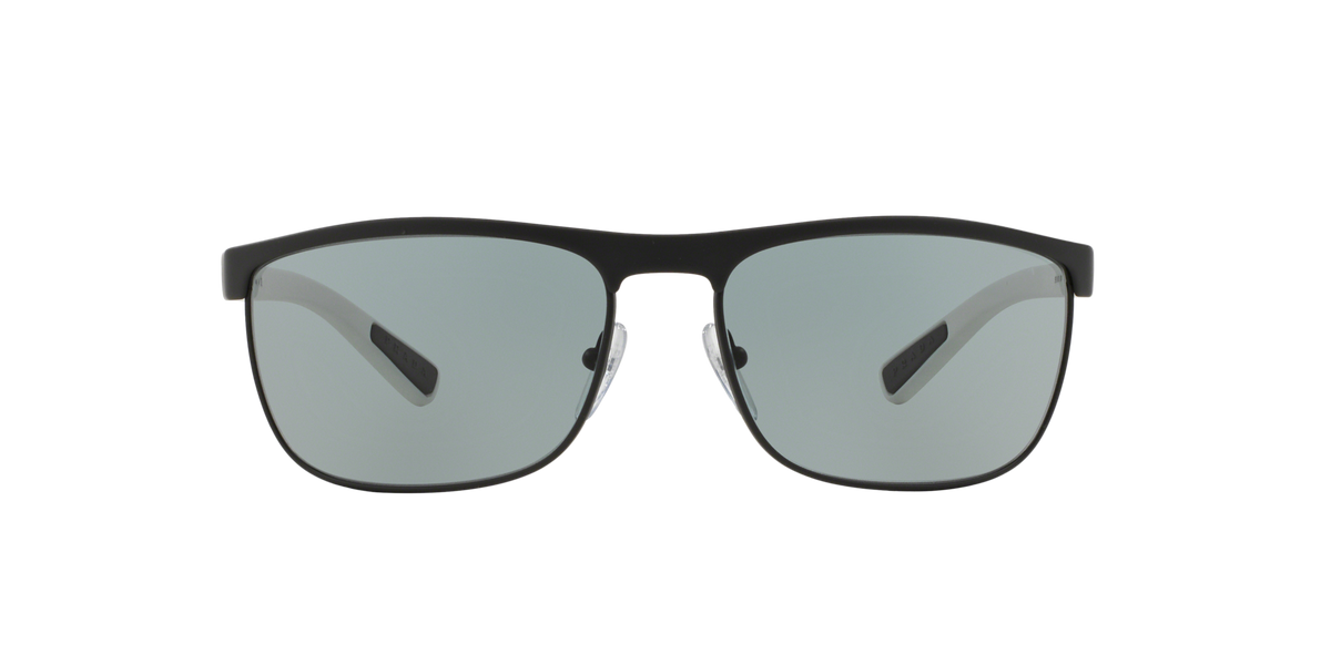 Prada Linea Rossa PS 54QS Grey Rubber TIG3C2 three-quarter view